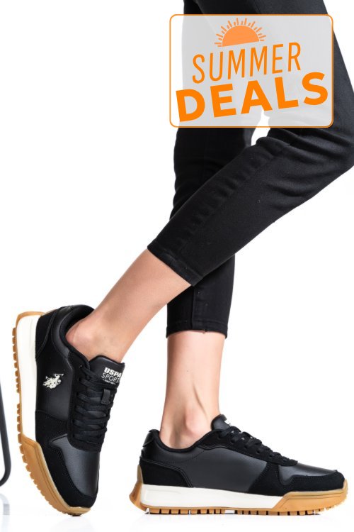 U.s. polo assn, pantofi sport black gwen