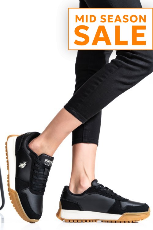 U.s. polo assn, pantofi sport black gwen