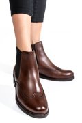GHETE DAMA PIELE NATURALA MARO INCHIS 6S77483