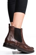 GHETE DAMA PIELE NATURALA MARO INCHIS 6S77483