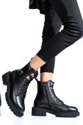 GHETE DAMA PIELE NATURALA NEGRE 3S7789