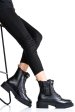 Ghete dama piele naturala negre 3s7789