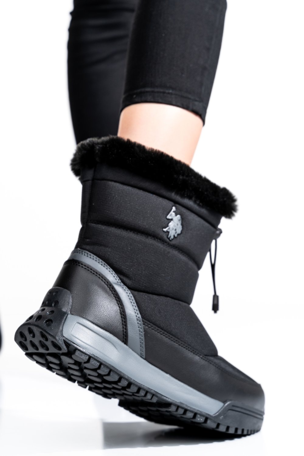 U.S. POLO ASSN, GHETE DAMA BLACK RAINY