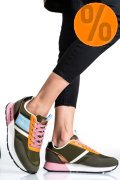 U.S. POLO ASSN, PANTOFI SPORT OLIVE KITTY001