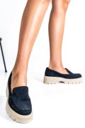 MOCASINI BLEUMARIN PIELE NATURALA INTOARSA 2S7722