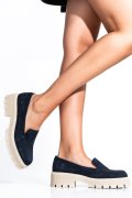 MOCASINI BLEUMARIN PIELE NATURALA INTOARSA 2S7722
