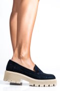 MOCASINI BLEUMARIN PIELE NATURALA INTOARSA 2S7722
