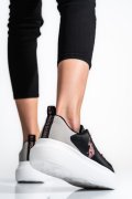 U.S. POLO ASSN, PANTOFI SPORT BLACK PINK HELIS026