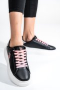 U.S. POLO ASSN, PANTOFI SPORT BLACK PINK HELIS026