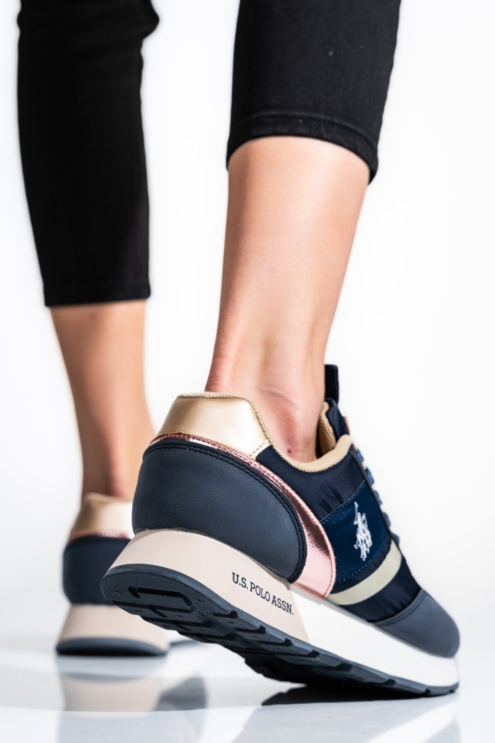 U.S. POLO ASSN, PANTOFI SPORT DARK NAVY KITTY001