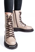 GHETE FEMEI PIELE NATURALA TAUPE 2S7732-037NP