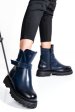 Ghete dama piele naturala bleumarin 2s7732-033np
