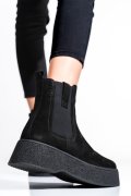 GHETE DAMA CAPTUSITE PIELE NATURALA NEGRE 2S7732-043NBK