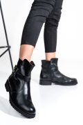 GHETE DAMA PIELE NATURALA NEGRE 0S7780