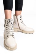 GHETE DAMA PIELE NATURALA CREM 3S7789