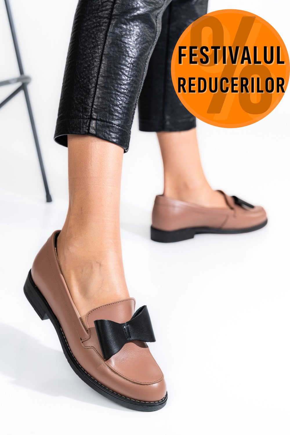 MOCASINI NUDE PIELE NATURALA 2S77110
