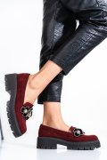 MOCASINI VISINII PIELE NATURALA INTOARSA 2S7723