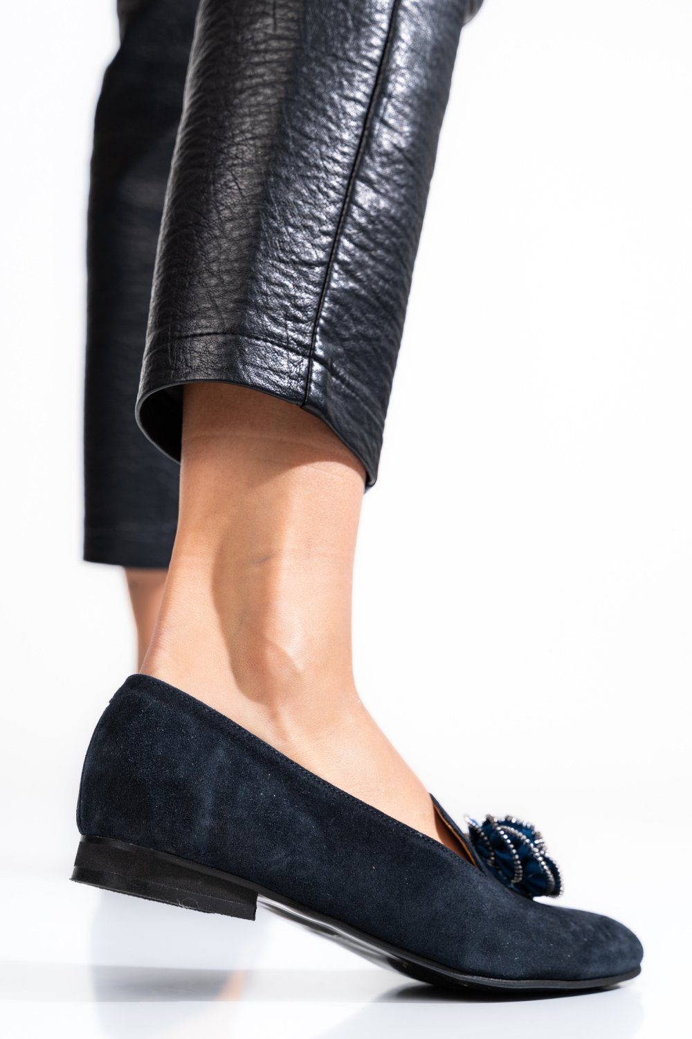 BALERINI BLEUMARIN PIELE NATURALA INTOARSA 2S7757BR