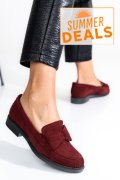 MOCASINI VISINII PIELE NATURALA INTOARSA 2S77110