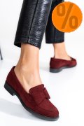 MOCASINI VISINII PIELE NATURALA INTOARSA 2S77110