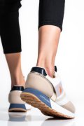 U.S. POLO ASSN, PANTOFI SPORT WHITE BEIGE KITTY001