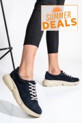 PANTOFI SPORT BLEUMARIN BEJ PIELE NATURALA INTOARSA 3S77011B