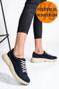 PANTOFI SPORT BLEUMARIN BEJ PIELE NATURALA INTOARSA 3S77011B
