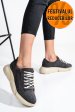 Pantofi sport grey piele naturala intoarsa 3s77011b