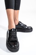 PANTOFI SPORT FULL BLACK PIELE NATURALA 3S77000