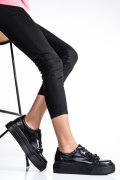 PANTOFI SPORT FULL BLACK PIELE NATURALA 3S77000