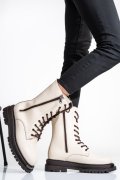 GHETE DAMA PIELE NATURALA BEJ 2S7732-036NP