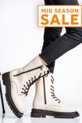 GHETE DAMA PIELE NATURALA BEJ 2S7732-036NP