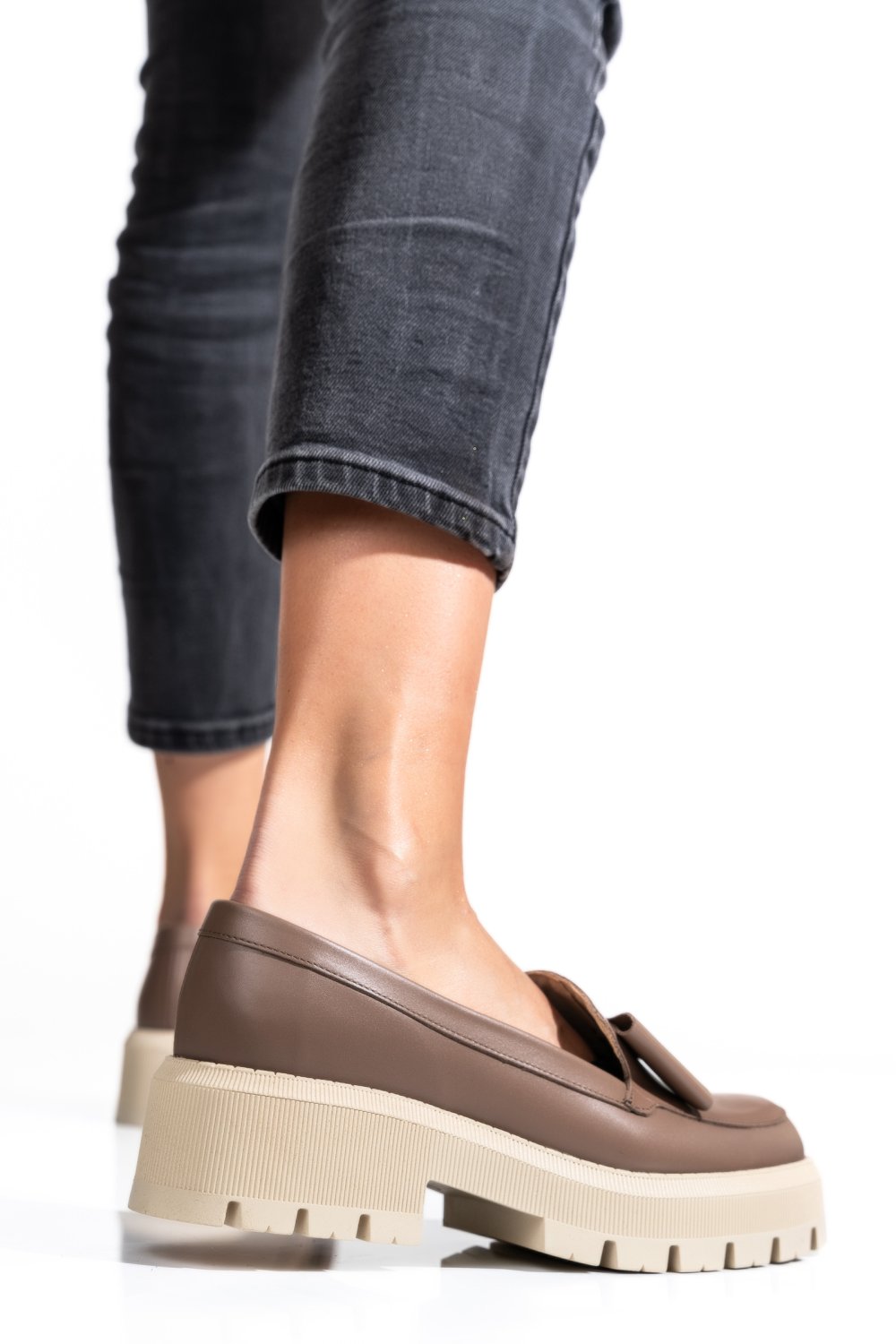 MOCASINI NUDE PIELE NATURALA 2S77115