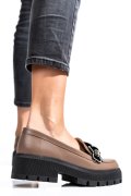 MOCASINI NUDE PIELE NATURALA 2S7723