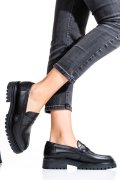 PANTOFI CASUAL DAMA PIELE NATURALA NEGRI UB033103