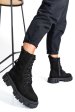 Ghete femei piele naturala negre 2s7732-048nnk