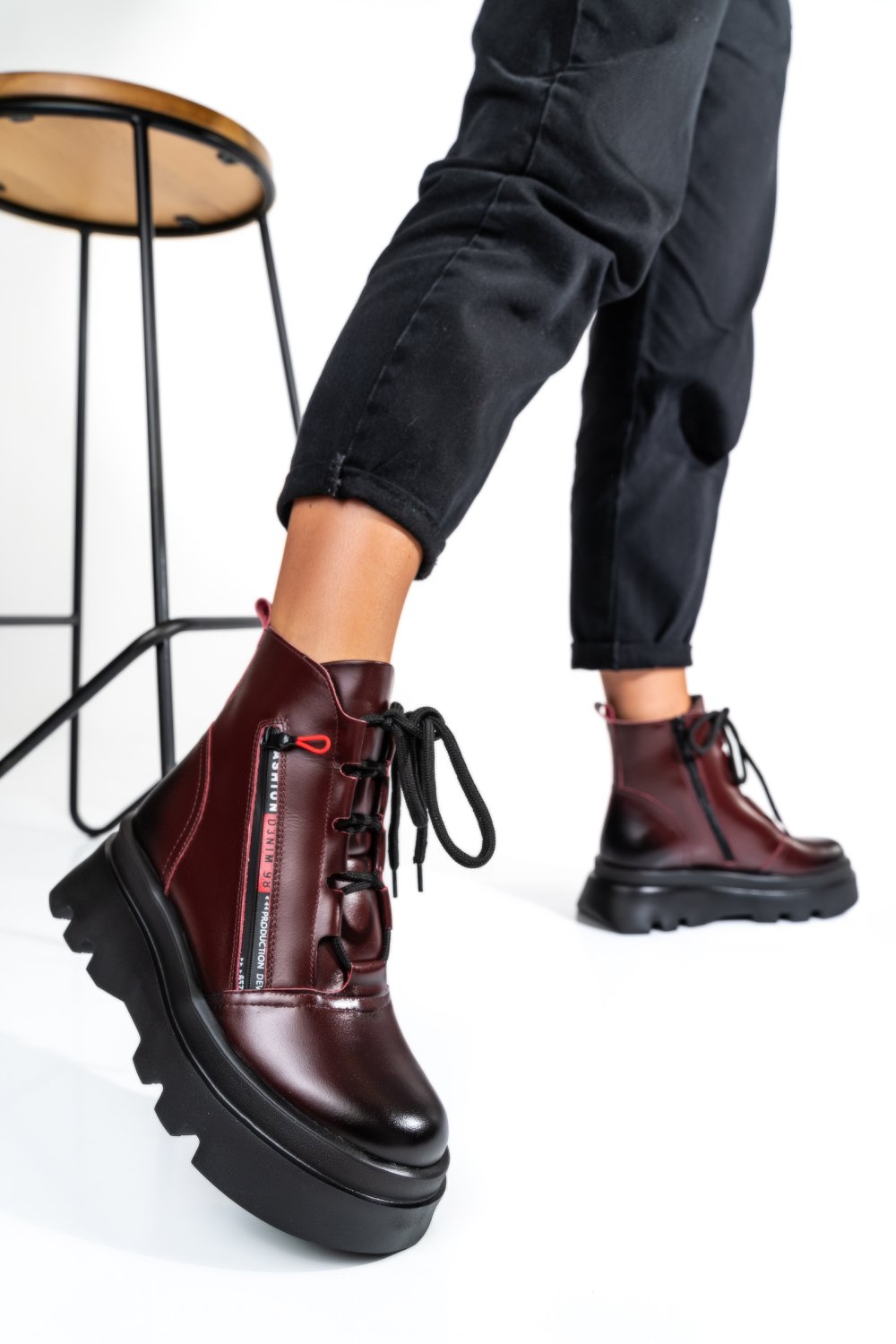 GHETE DAMA PIELE NATURALA VISINII 9S7766