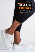 PANTOFI SPORT DAMA PIELE NATURALA ALB MARO 3S77001B