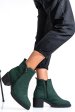Ghete dama piele naturala verzi 2s7732-026nbk