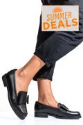 MOCASINI NEGRI PIELE NATURALA 2S77110