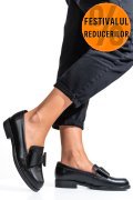 MOCASINI NEGRI PIELE NATURALA 2S77110