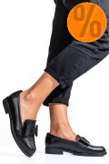 MOCASINI NEGRI PIELE NATURALA 2S77110