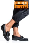 MOCASINI NEGRI PIELE NATURALA 2S77110