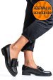 Mocasini negri piele naturala 2s77110