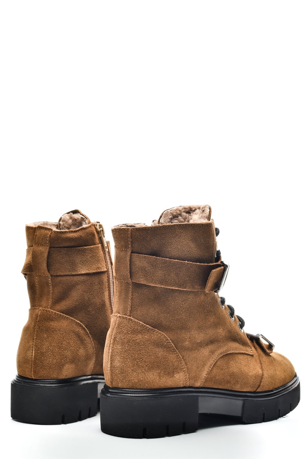 GHETE DAMA PIELE NATURALA INTOARSA MARO 3S7701