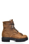 GHETE DAMA PIELE NATURALA INTOARSA MARO 3S7701