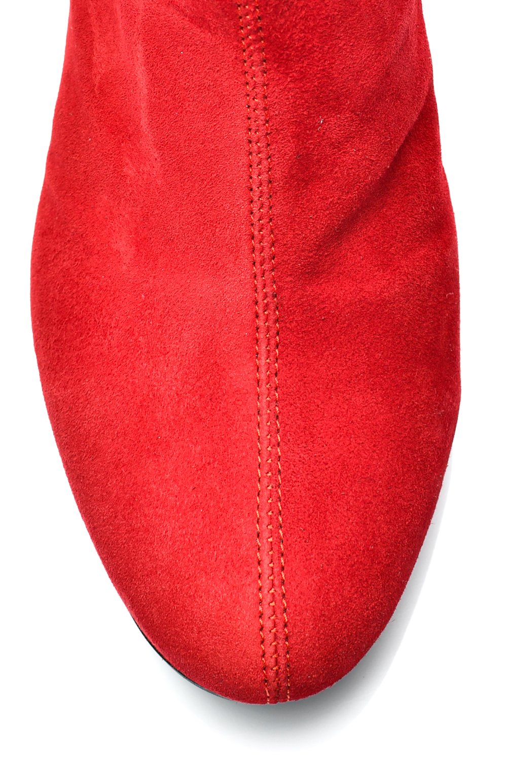 BOTINE DAMA PIELE NATURALA INTOARSA ROSII 7S7725