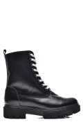 GHETE DAMA DE IARNA PIELE NATURALA NEGRE 1S7731
