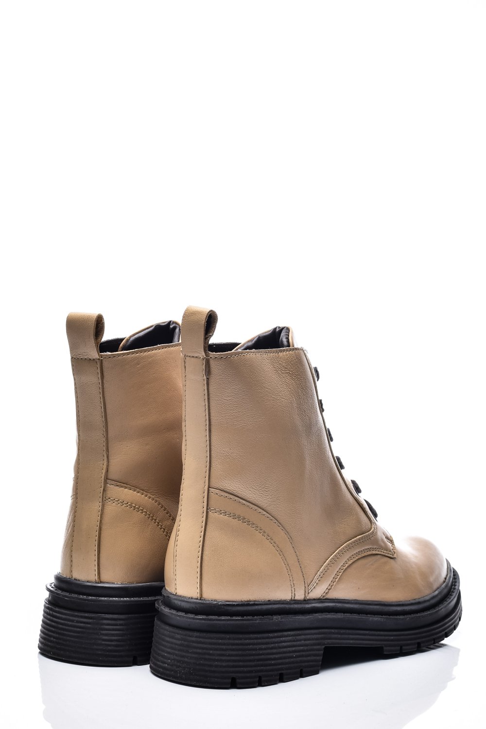 GHETE DAMA PIELE NATURALA BEJ 8S77514
