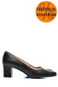 PANTOFI NEGRI PIELE NATURALA 3S77475